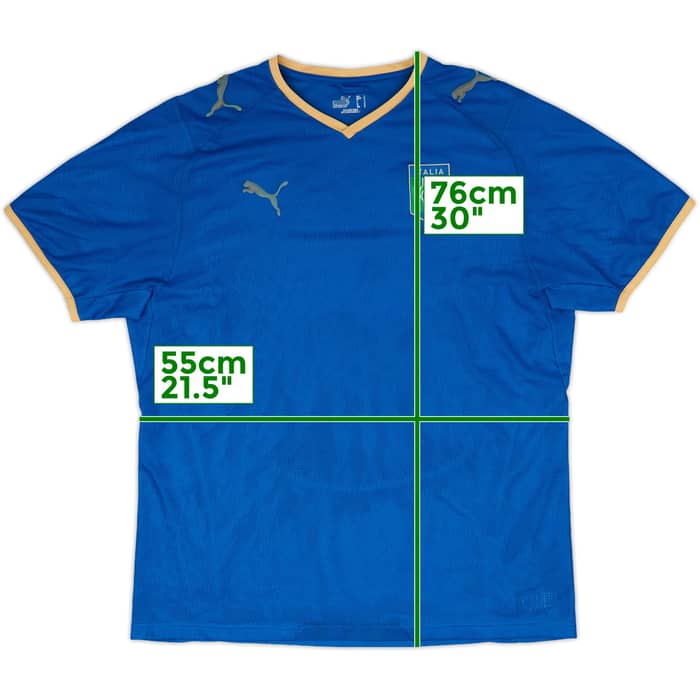 2007-08 Italy Home Shirt - 5/10 - (L)