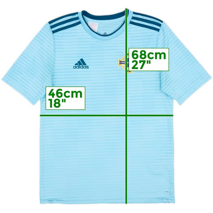 2018-19 Northern Ireland Away Shirt - 8/10 - (XL.Boys)