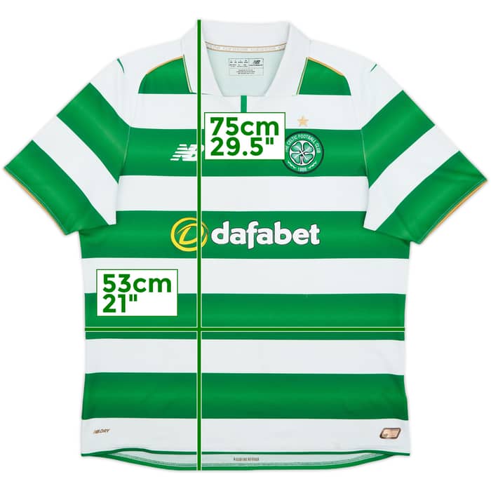 2016-17 Celtic Home Shirt - 5/10 - (L)