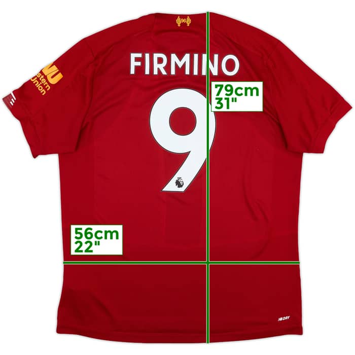 2019-20 Liverpool Home Shirt Firmino #9 - 6/10 - (L)