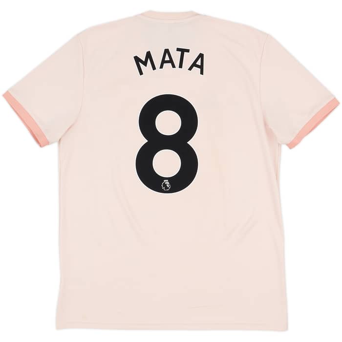 2018-19 Manchester United Away Shirt Mata #8 - 7/10 - (L)