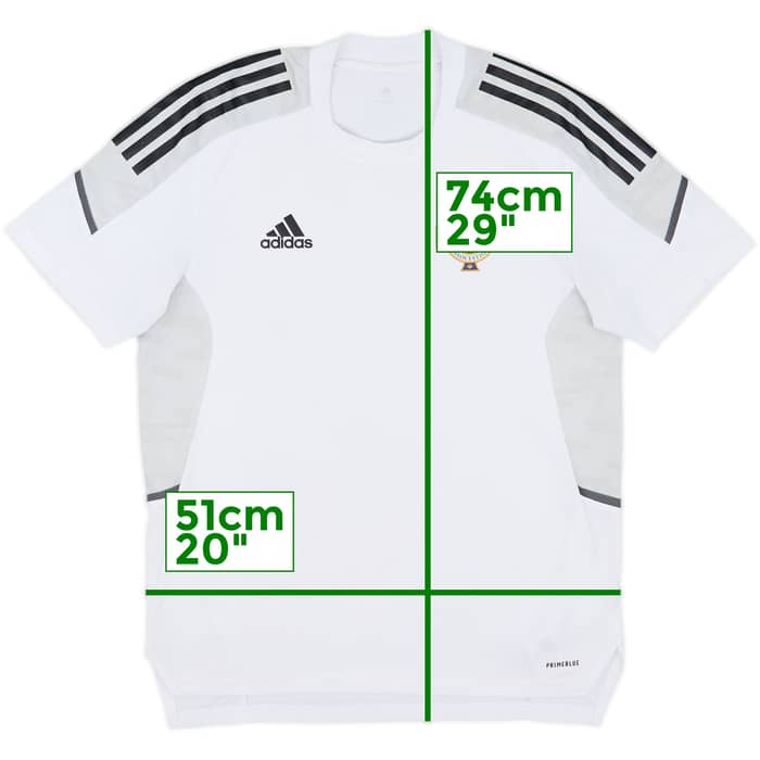 2021-22 Northern Ireland adidas Training Shirt - 7/10 - (M)