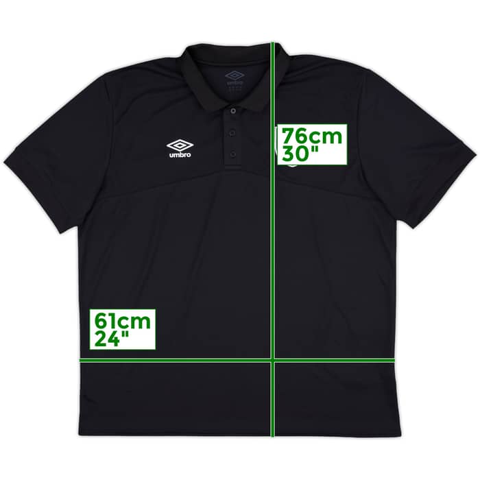 2022-23 Burnley Umbro Polo Shirt - 8/10 - (M)