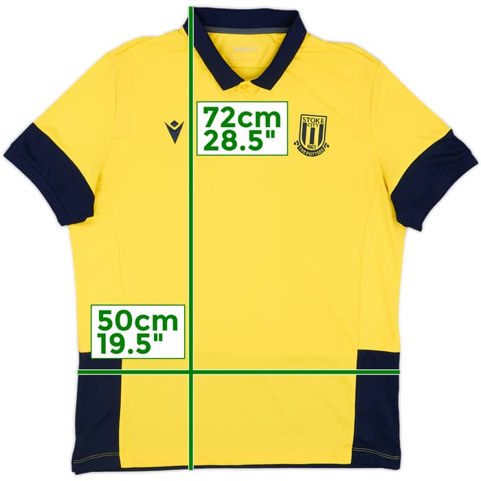 2020-21 Stoke City Macron Polo Shirt - 6/10 - (L)