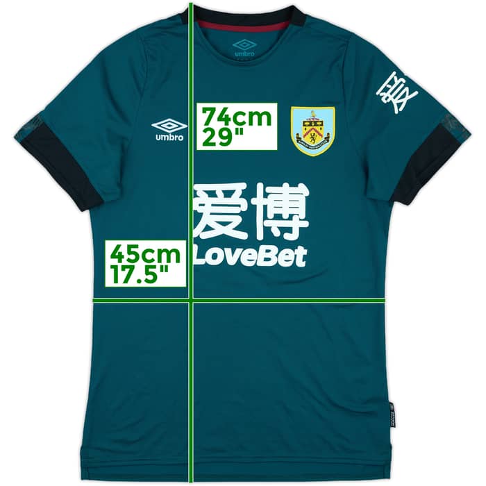 2019-20 Burnley Third Shirt - 8/10 - (S)