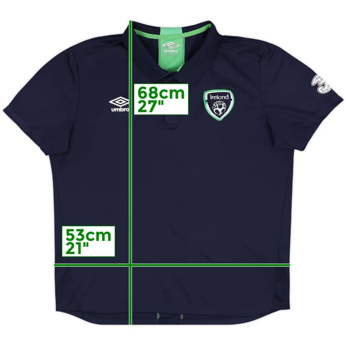 2014-15 Ireland Umbro Polo Shirt - 9/10 - (XL)