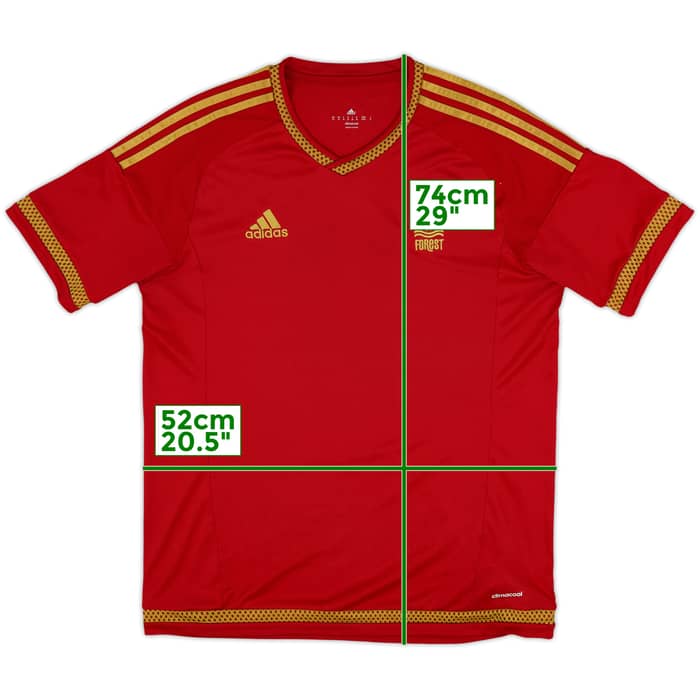 2015-16 Nottingham Forest Home Shirt - 10/10 - (M)