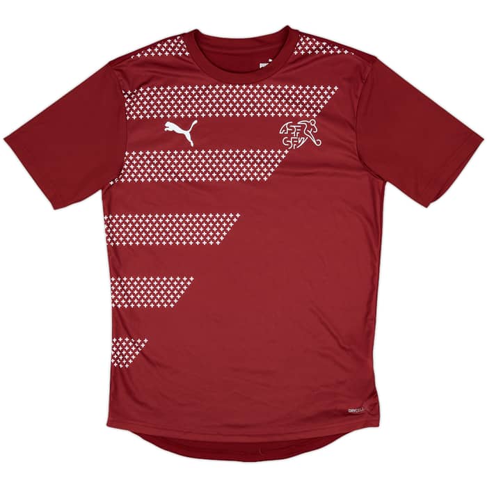 2019-20 Switzerland Puma Training Shirt - 9/10 - (M)