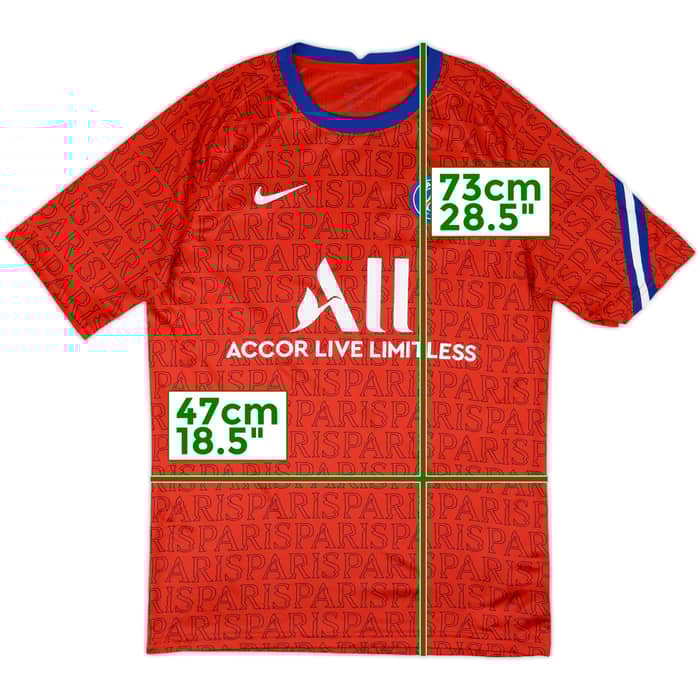 2020-21 Paris Saint-Germain Nike Training Shirt - 10/10 - (M)