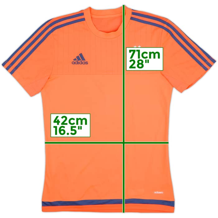 2015-16 Nottingham Forest adidas Training Shirt - 9/10 - (S)