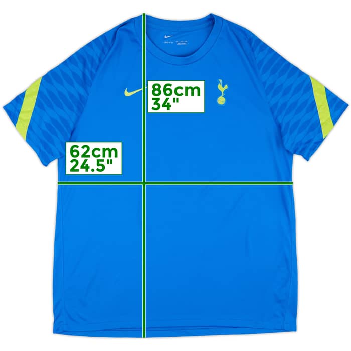 2021-22 Tottenham Hotspur Nike Training Shirt - 9/10 - (XXL)