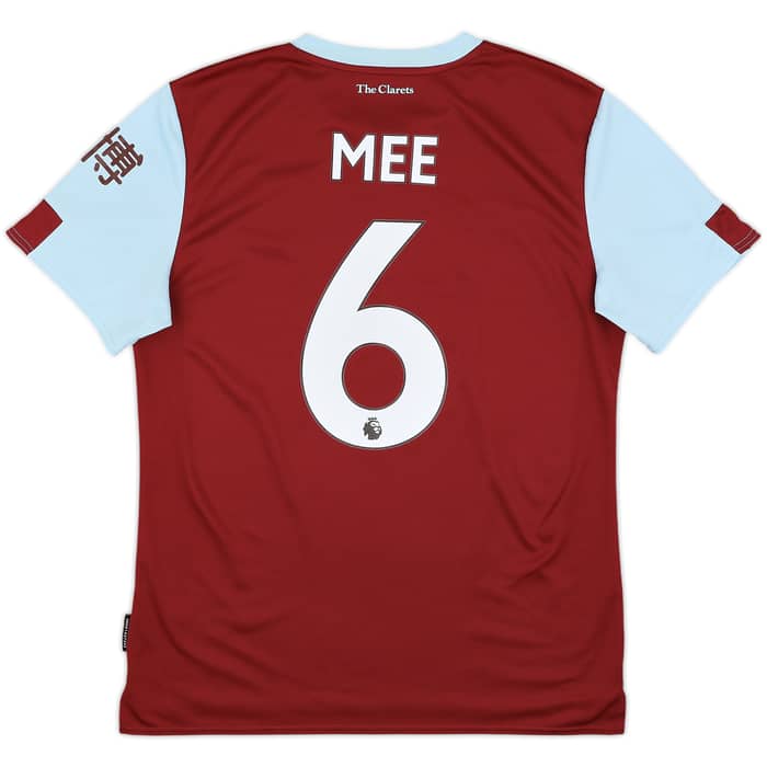 2019-20 Burnley Home Shirt Mee #6 - 8/10 - (M)