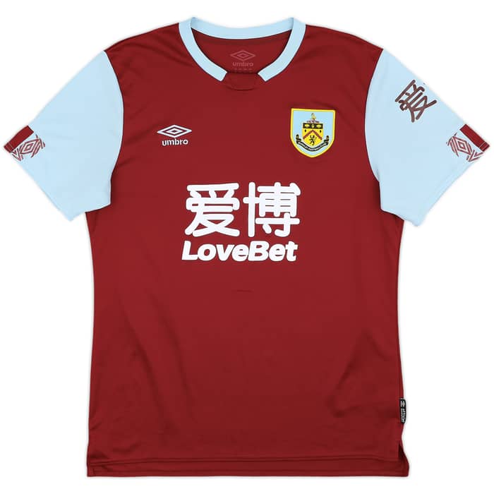 2019-20 Burnley Home Shirt Mee #6 - 8/10 - (M)