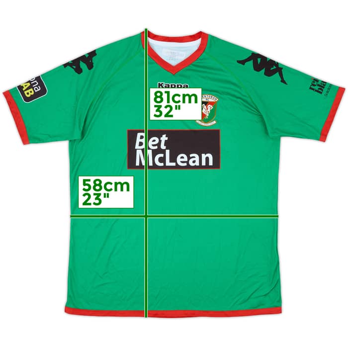2016-17 Glentoran Home Shirt - 7/10 - (3XL)