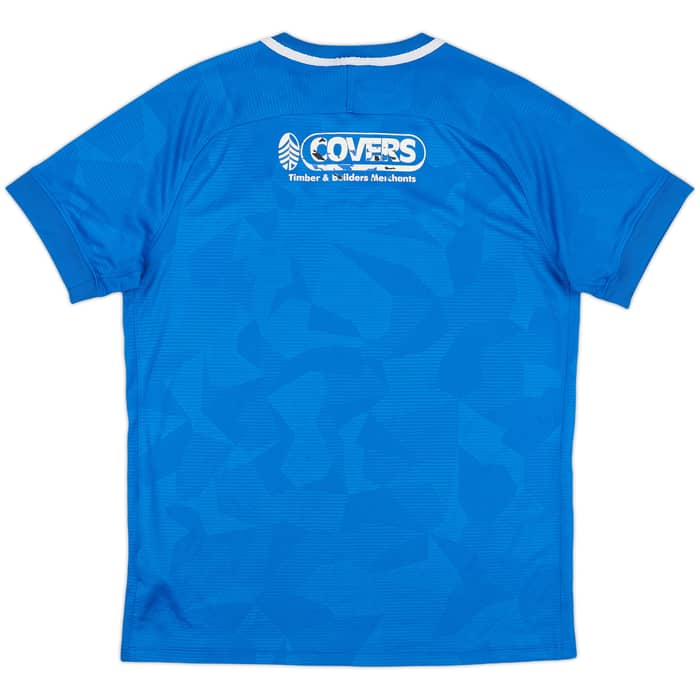 2018-19 Portsmouth Home Shirt - 7/10 - (L)