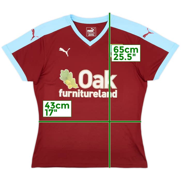 2015-16 Burnley Home Shirt - 7/10 - (Women's S)