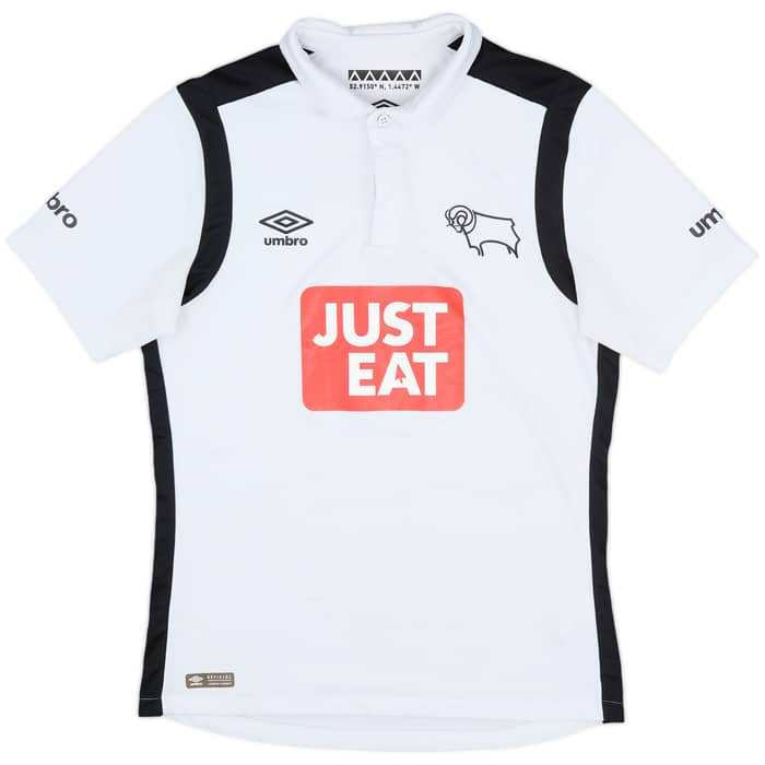 2016-17 Derby County Home Shirt - 7/10 - (S)