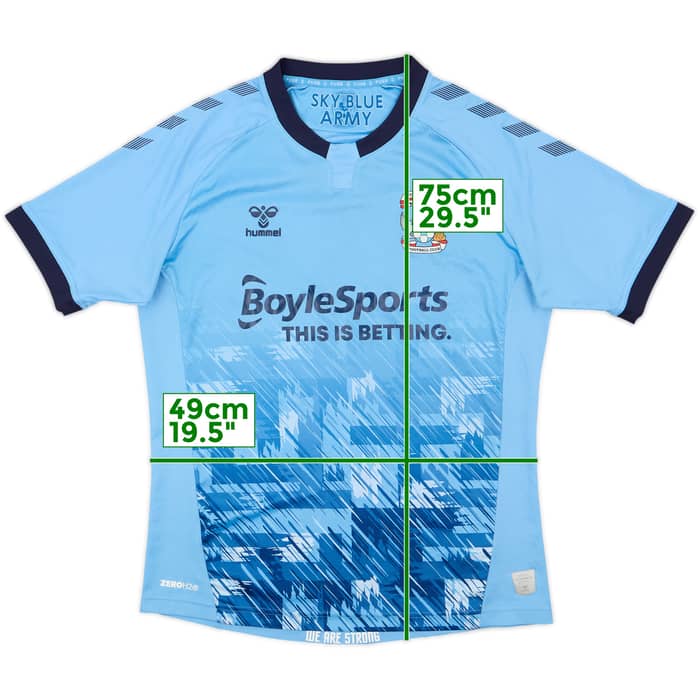 2020-21 Coventry Home Shirt - 9/10 - (L)