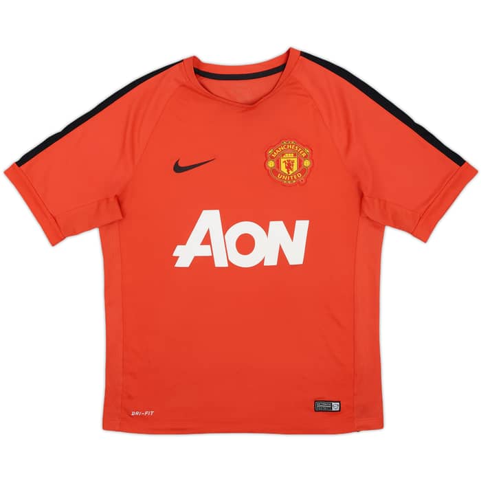 2013-14 Manchester United Nike Training Shirt - 7/10 - (S)