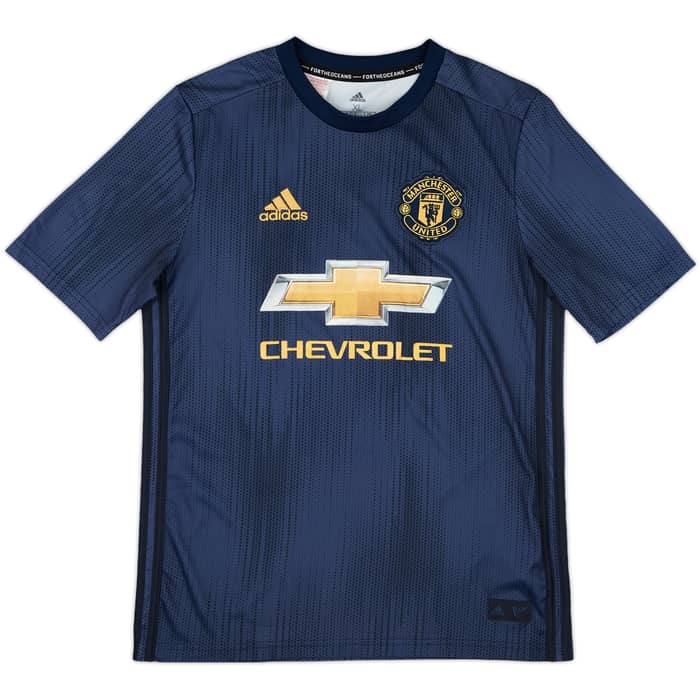 2018-19 Manchester United Third Shirt - 6/10 - (XL.Boys)
