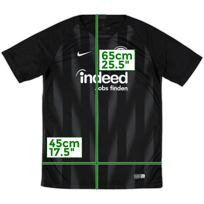 2018-19 Eintracht Frankfurt Home Shirt - 8/10 - (XL.Boys)