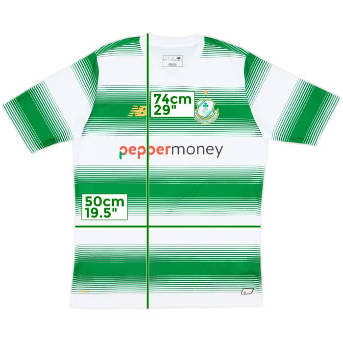 2018 Shamrock Rovers Home Shirt - 9/10 - (M)
