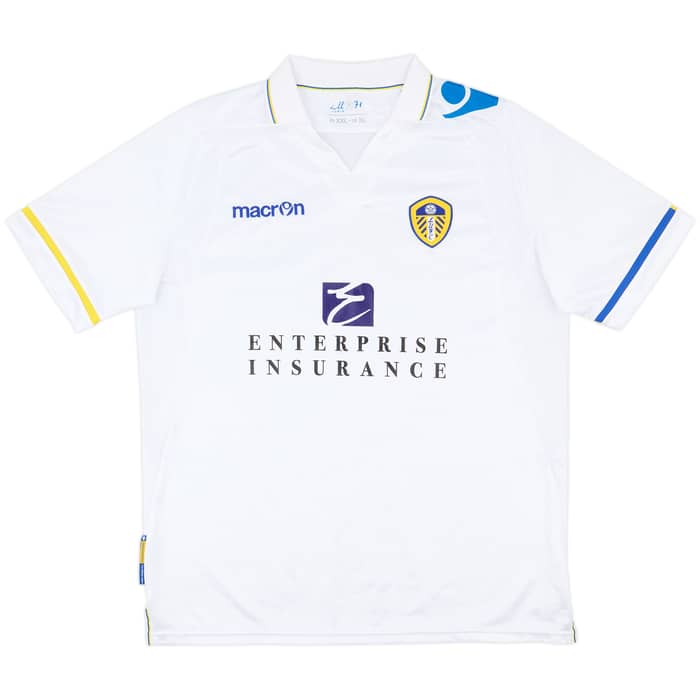 2011-12 Leeds United Home Shirt - 8/10 - (XL)