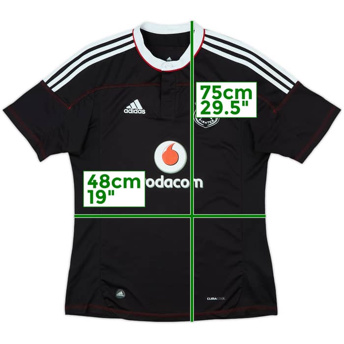 2011-12 Orlando Pirates Home Shirt - 8/10 - (M)