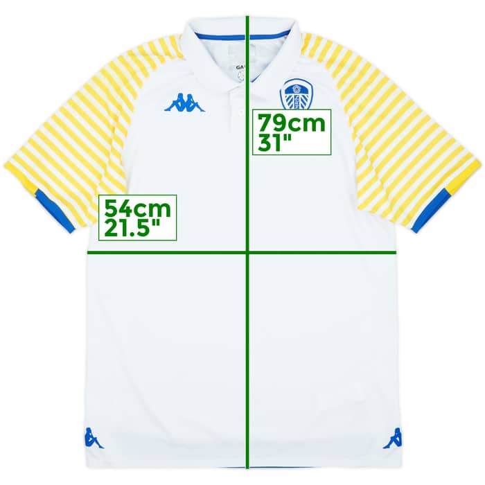 2019-20 Leeds Kappa Polo Shirt - 8/10 - (XXL)