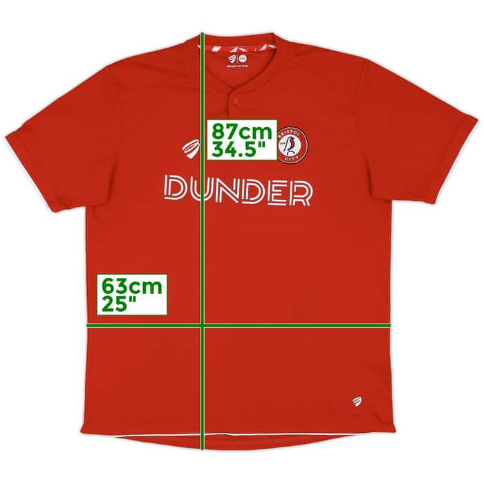 2019-20 Bristol City Home Shirt - 7/10 - (XXL)