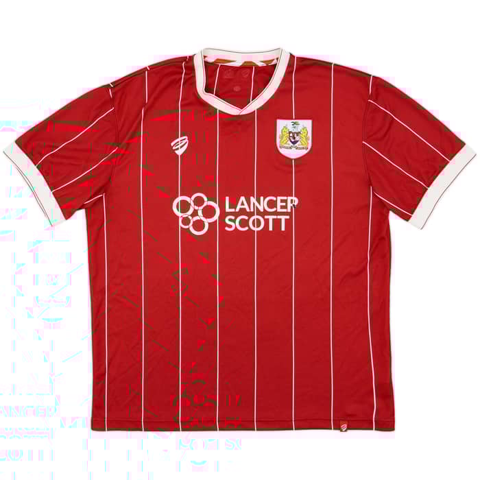 2017-18 Bristol City Home Shirt - 4/10 - (XXL)
