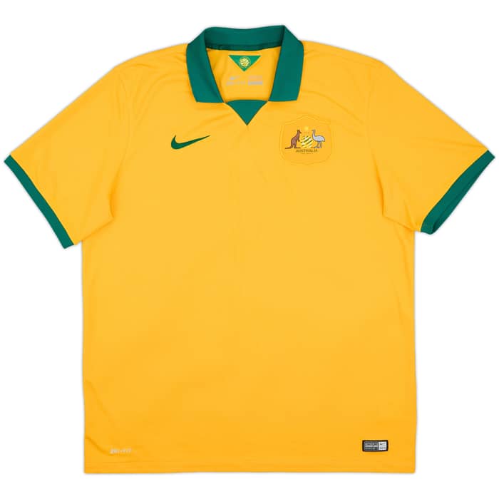 2014-15 Australia Home Shirt - 9/10 - (XL)