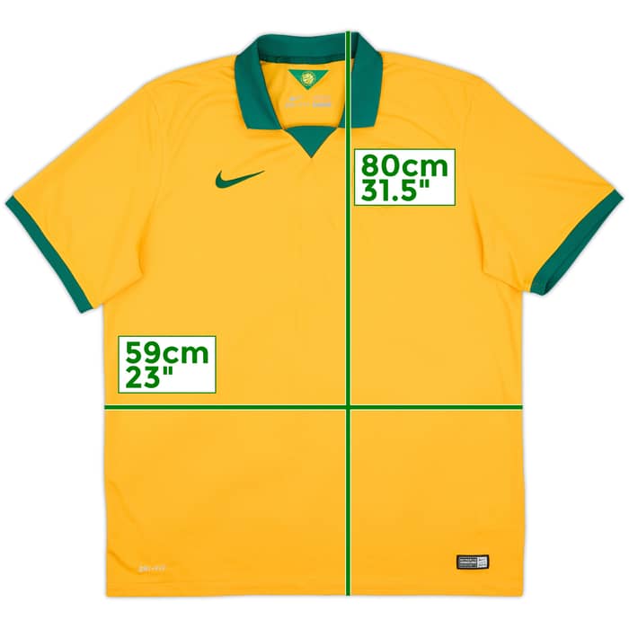 2014-15 Australia Home Shirt - 9/10 - (XL)