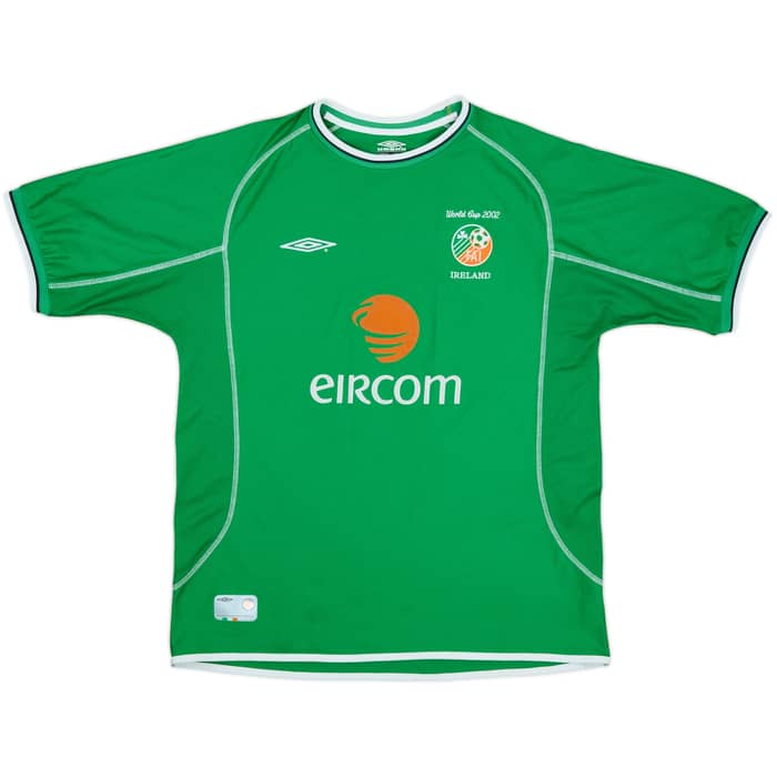 2001-03 Ireland Home Shirt Keane #6 - 7/10 - (XL)