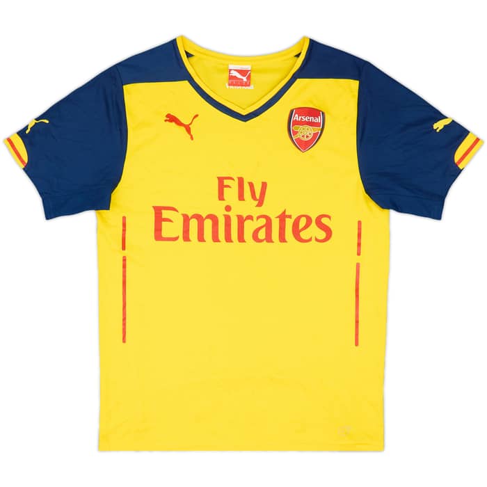 2014-15 Arsenal Away Shirt Arteta #8 - 6/10 - (S)