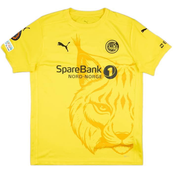 2024-25 Bodo/Glimt Match Issue Europa League Home Shirt Berg #7