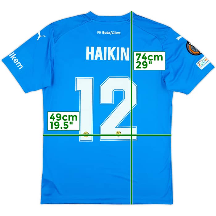 2024-25 Bodo/Glimt Match Issue Europa League GK Shirt Haikin #12