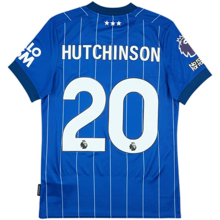 2024-25 Ipswich Match Issue Home Shirt Hutchinson #20
