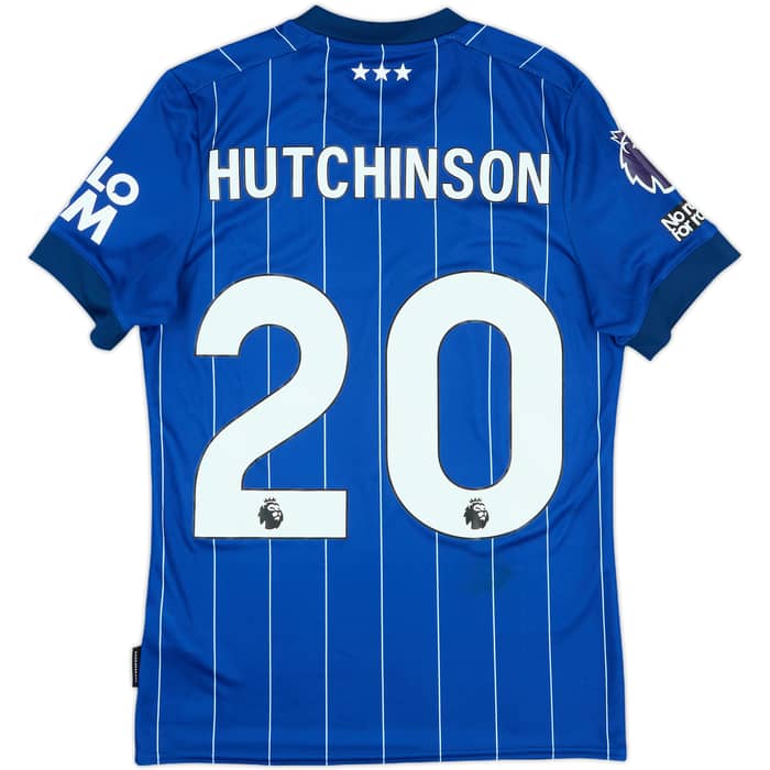 2024-25 Ipswich Match Issue Home Shirt Hutchinson #20