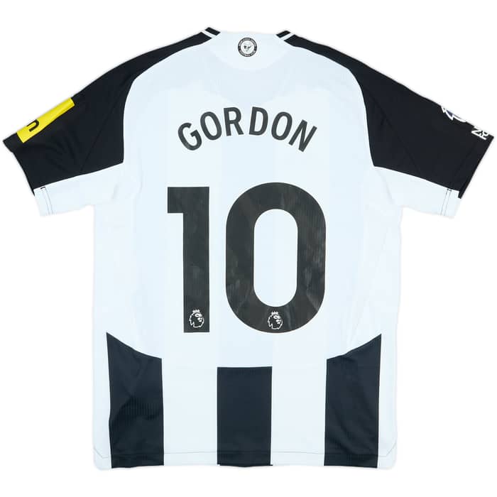 2024-25 Newcastle United Match Issue Home Shirt Gordon #10