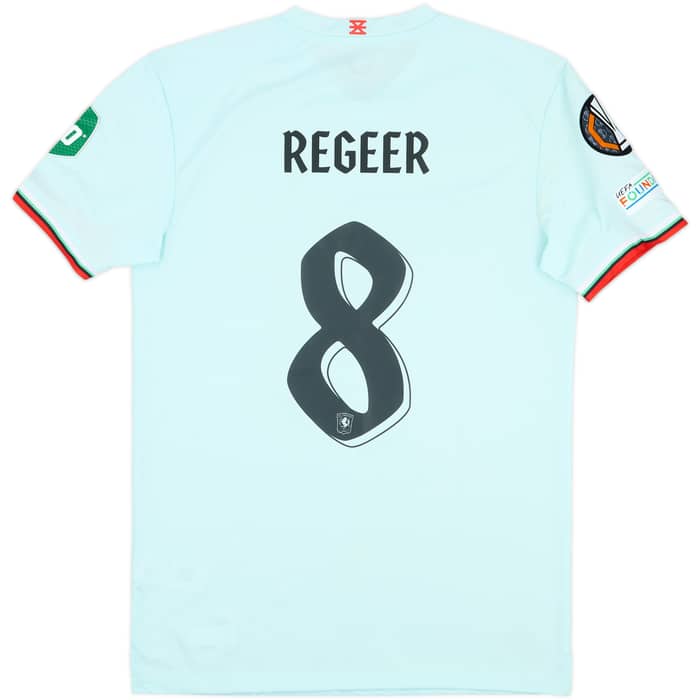 2024-25 FC Twente Match Worn Europa League Away Shirt Regeer #8