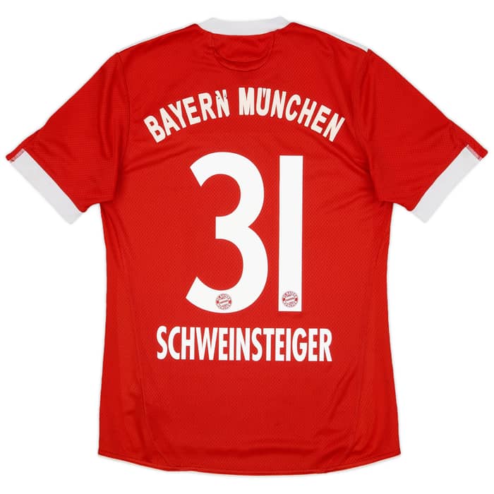 2009-10 Bayern Munich Home Shirt Schweinsteiger #31 - 5/10 - (M)