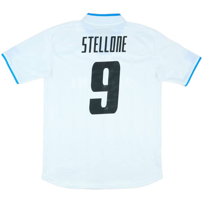 2001-02 Napoli Match Issue Away Shirt Stellone #9