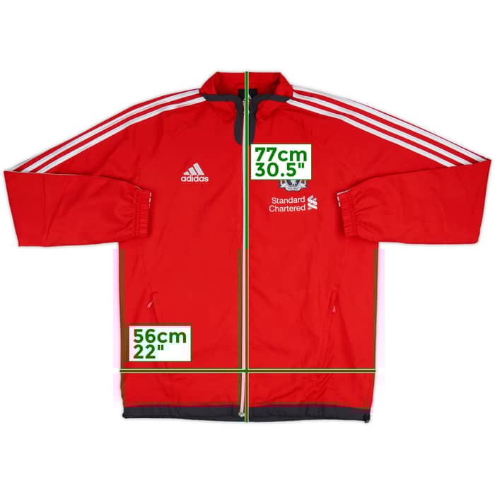 2011-12 Liverpool adidas Track Jacket - 8/10 - (S)