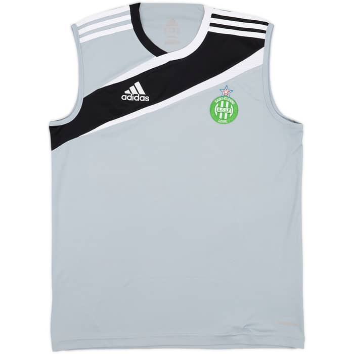 2009-10 Saint Etienne adidas Training Vest - 8/10 - (M/L)