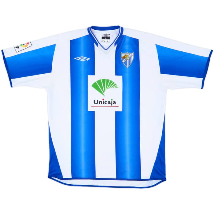 2003-04 Malaga Home Shirt - 9/10 - (L)