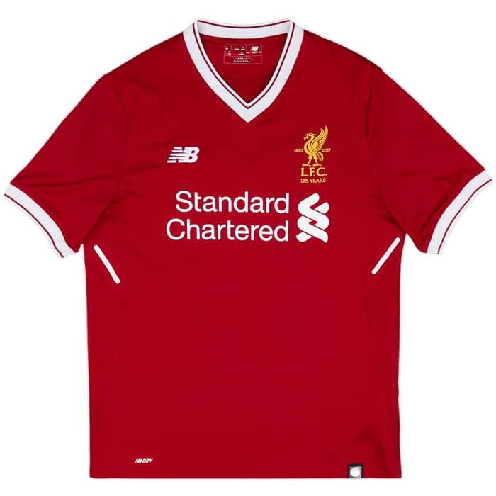 2017-18 Liverpool 125 Years Home Shirt Coutinho #10 - 7/10 - (S)