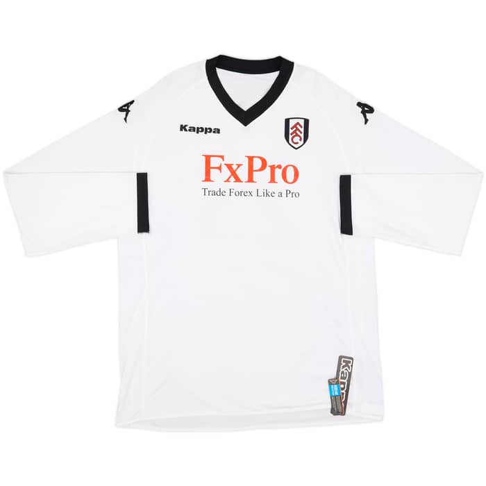 2010-11 Fulham Home L/S Shirt Dempsey #23 (4XL)