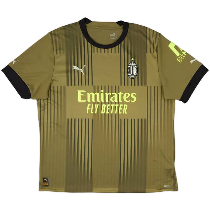 2022-23 AC MIlan Third Shirt Giroud #9 - 8/10 - (XL)