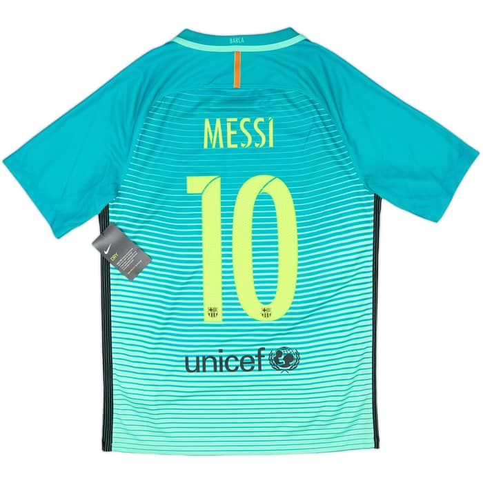 2016-17 Barcelona Third Shirt Messi #10 (S)